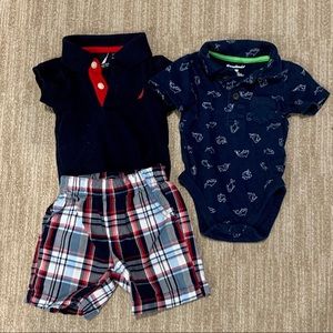 Set of two baby outfits. Size 0-3 months